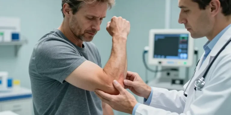 choc coude douleur