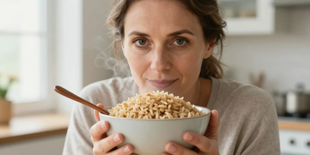Quel est le riz qui ne constipe pas : le riz brun ?